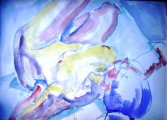 'Active Art' watercolour 1 - click here to see an enlargement (opens a new window in front of this page)